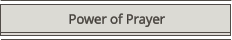 Power of Prayer